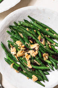 Holiday Green Beans with Almonds and Cranberries