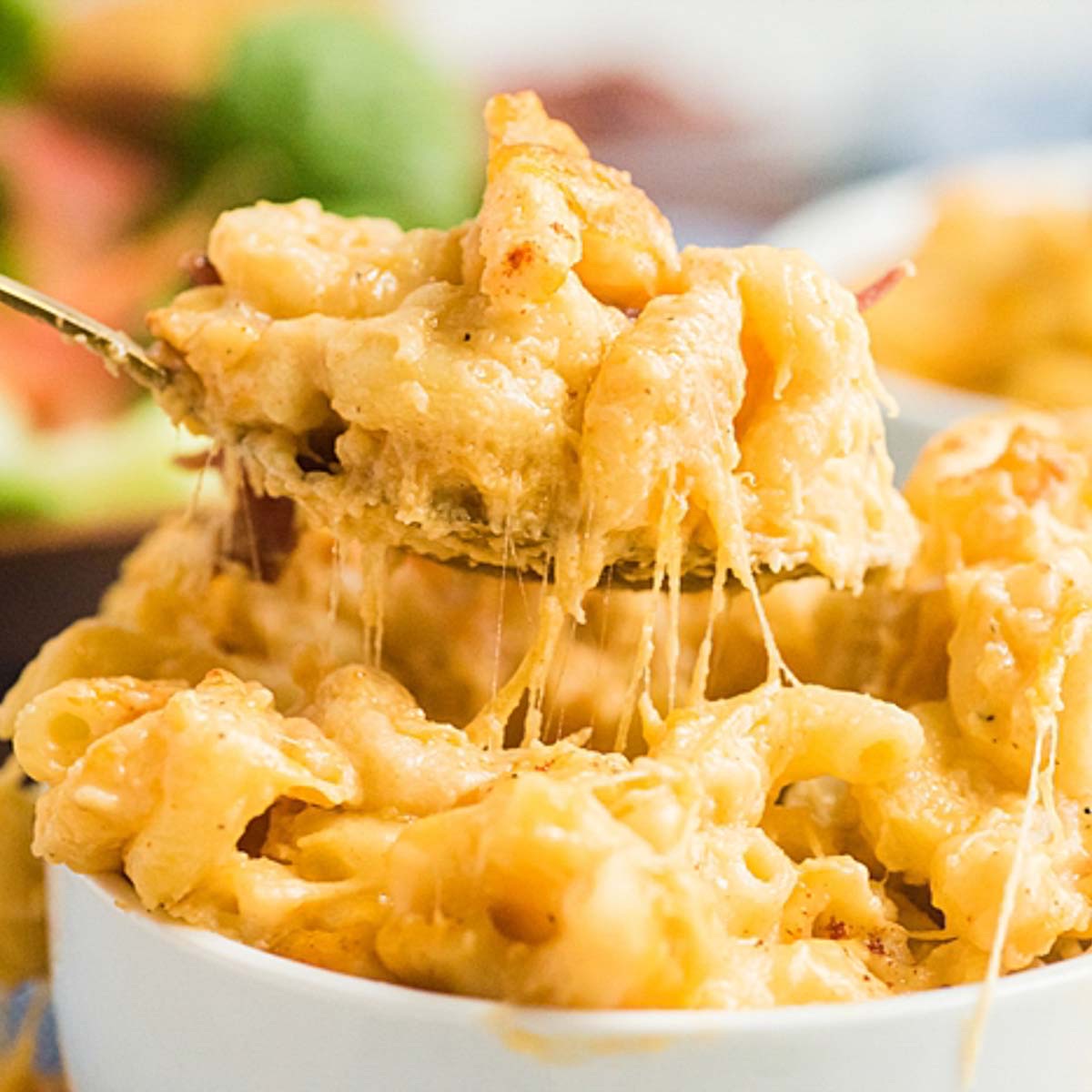 3 Cheese Mac and Cheese (not vegan) Serves 8-10